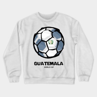 Guatemala Football Country Flag Crewneck Sweatshirt